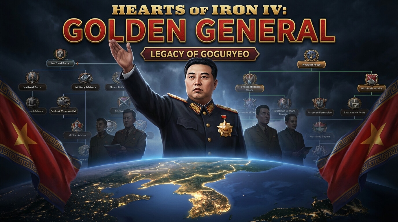 钢铁雄心IV (Hearts of Iron IV)——1.17版本朝鲜重置MOD
